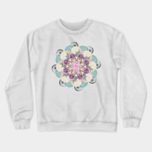 sweet sea creatures mandala Crewneck Sweatshirt